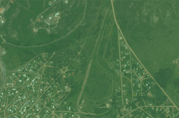Vista satelital del autódromo